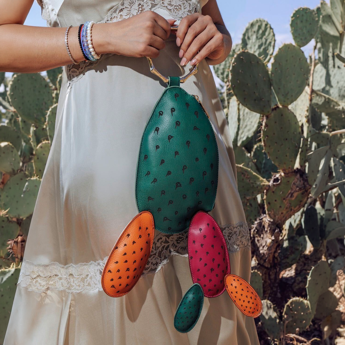 Carlota Cactus Handbag x Nopalera Gift Set
