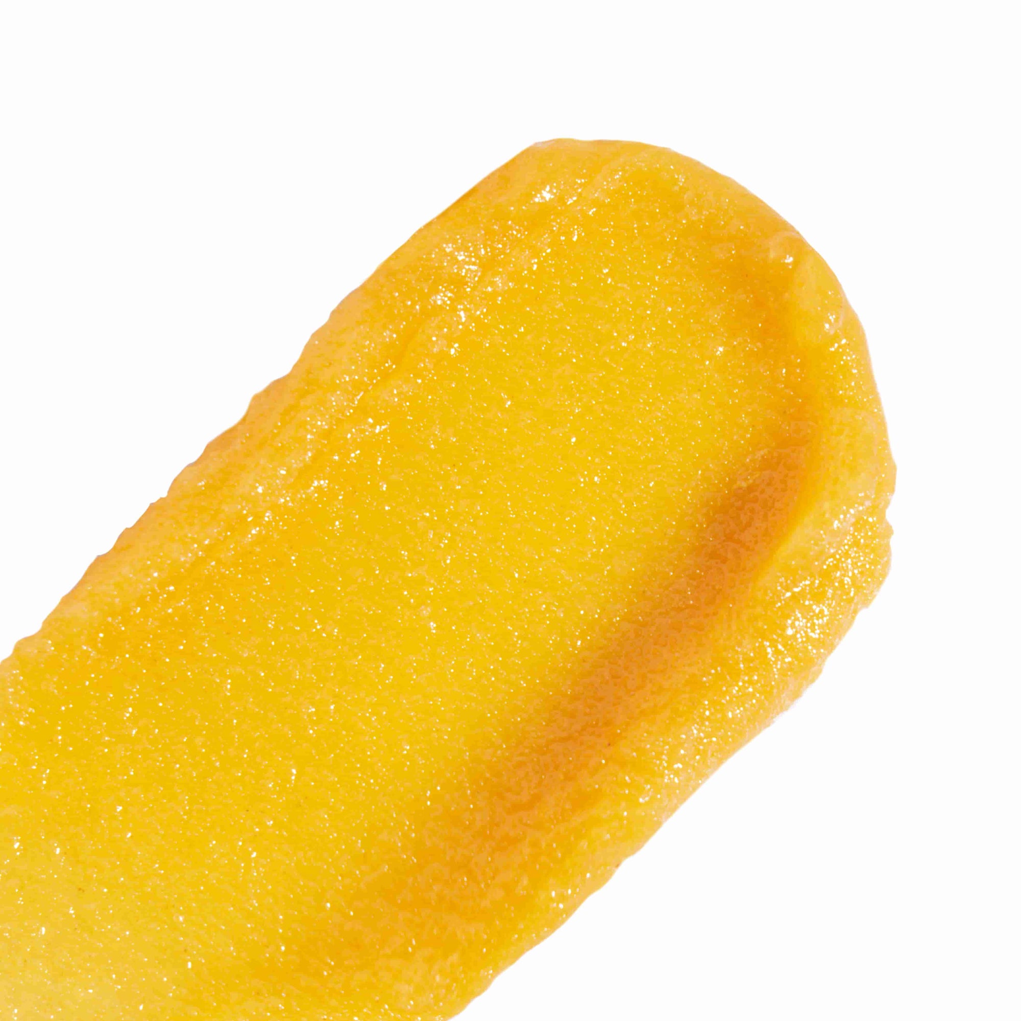 Close-up of Nopalera Cactus Body Polish Tangerine on a white background