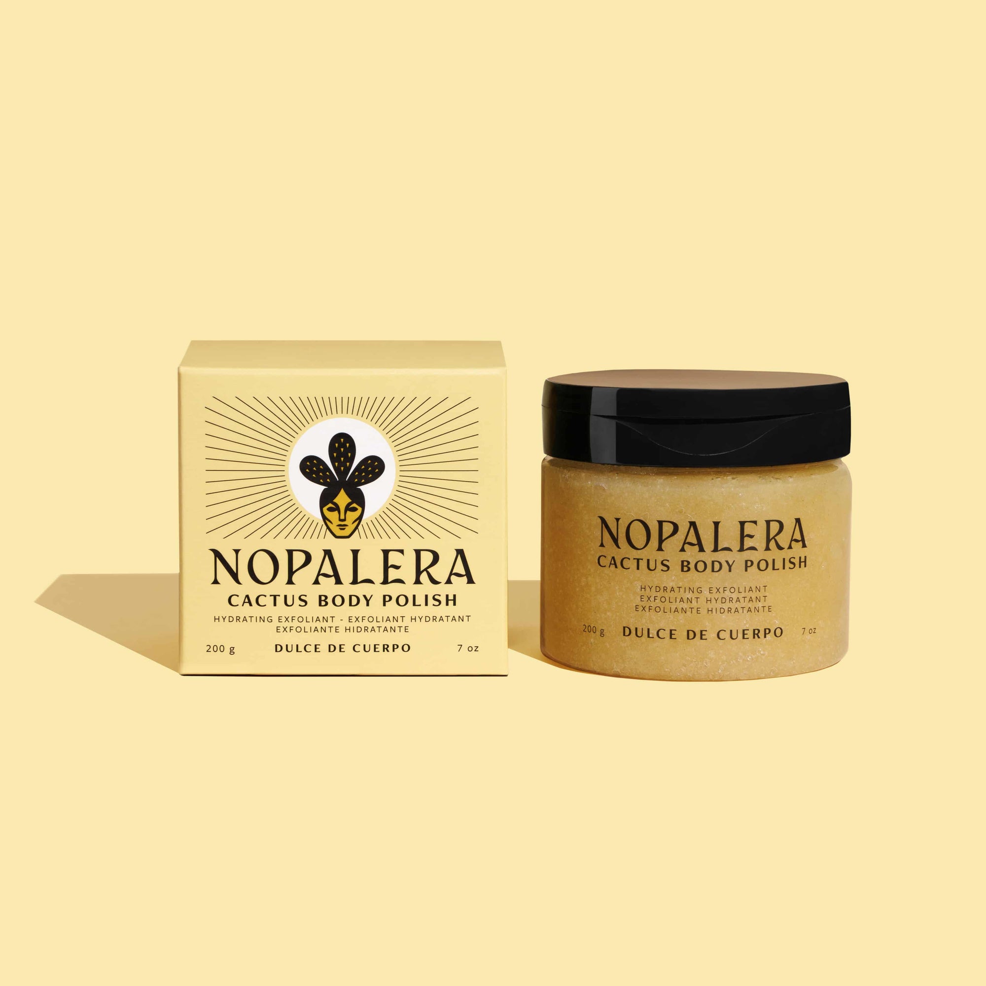Nopalera Dulce de Cuerpo Cactus Body Polish with packaging.