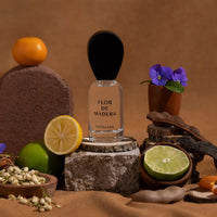 Nopalera Flor de Madera Eau de Parfum bottle with citrus, flowers, and woody fragrance ingredients